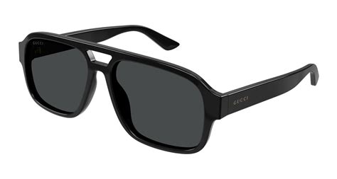 gg1342s gucci|Navigator frame sunglasses in black injection .